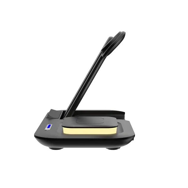 5-in-1 foldable LED light fast wireless charger plus 1C1P silkscreen or... from ASI 37218 Athena Promo (tm)