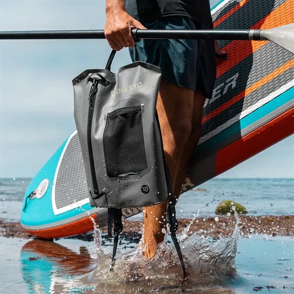 IP67 rated dustproof, waterproof, submersible, compressible, and floatable backpack features an... from ASI 46170 Compass Industries Inc