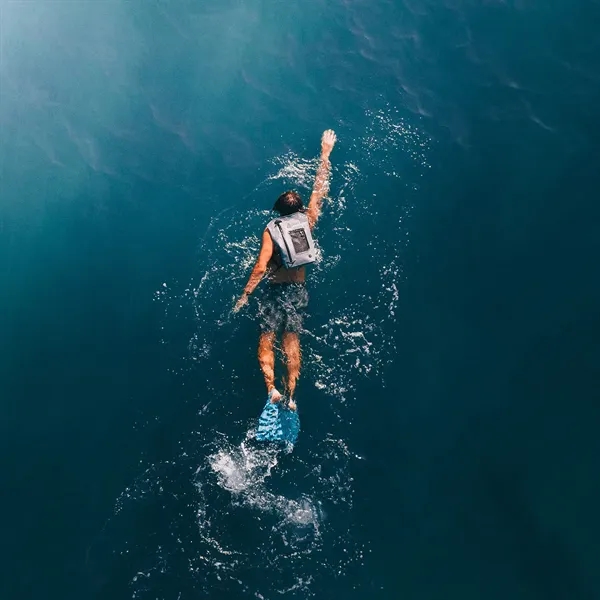 IP67 rated dustproof, waterproof, submersible, compressible, and floatable backpack features an... from ASI 46170 Compass Industries Inc