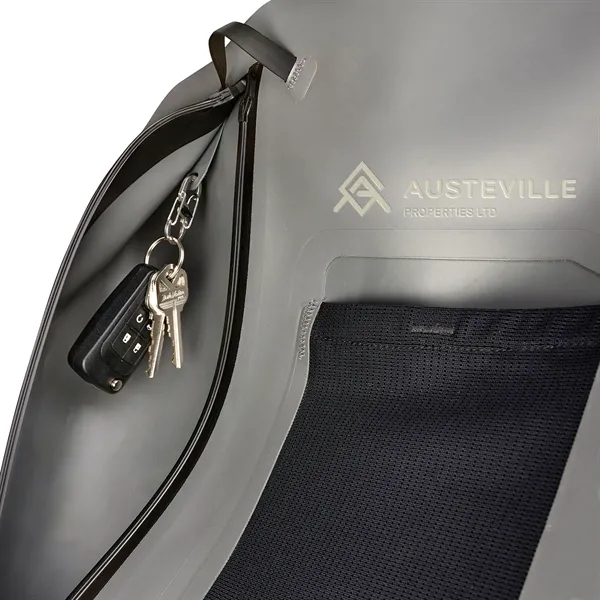 IP67 rated dustproof, waterproof, submersible, compressible, and floatable backpack features an... from ASI 46170 Compass Industries Inc