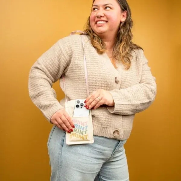 Sling Pouch, flat design with snap closure to contain phone. ... from ASI 74710 Numo