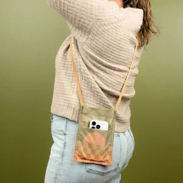 Sling Pouch, flat design with snap closure to contain phone.... from ASI 74710 Numo