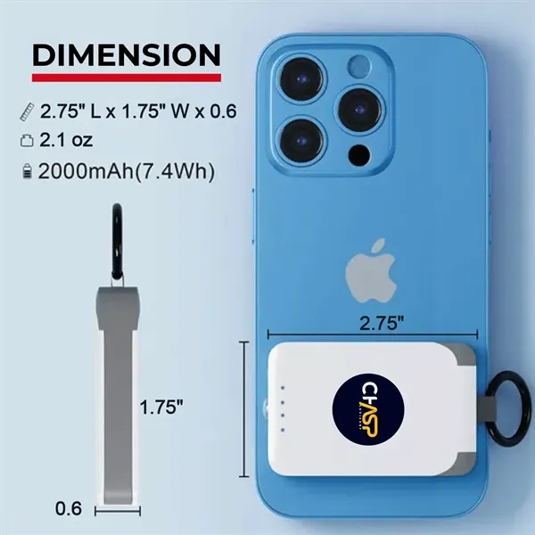 The Power Bank boasts a high capacity of 10000mAh, ensuring multiple... from ASI 30112 ACE Products