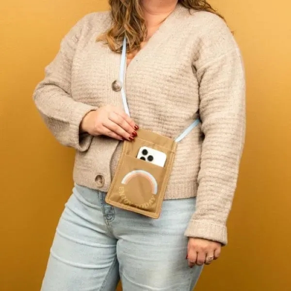 Sling Pouch, flat design with snap closure to contain phone. ... from ASI 74710 Numo