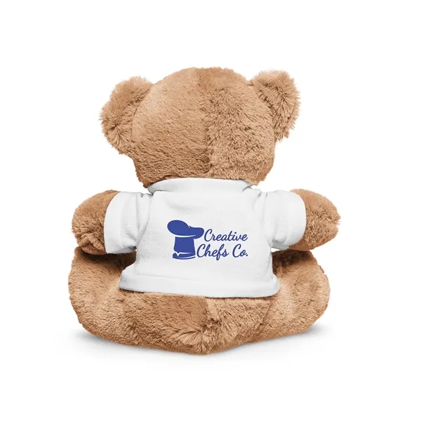 7" plush bear with t-shirt that's toy safety tested to ASTM... from ASI 79530 Prime Line