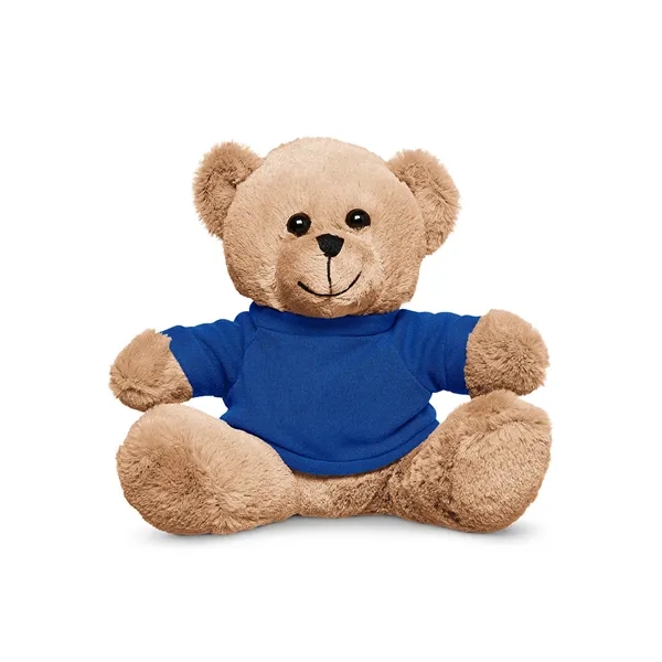 7" plush bear with t-shirt that's toy safety tested to ASTM... from ASI 79530 Prime Line