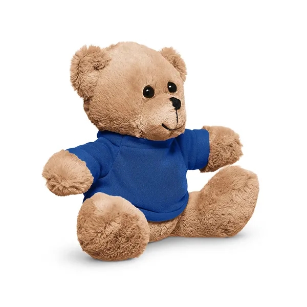 7" plush bear with t-shirt that's toy safety tested to ASTM... from ASI 79530 Prime Line