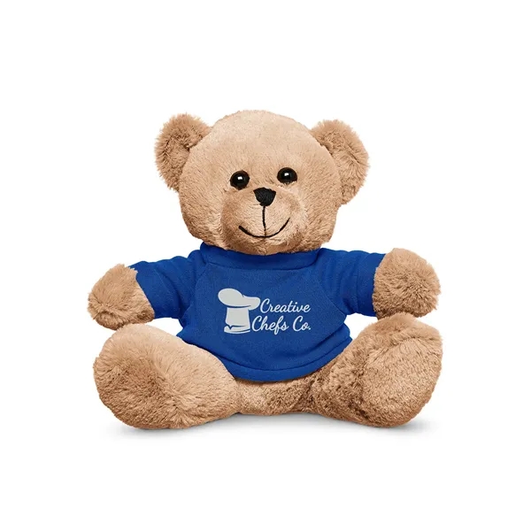 7" plush bear with t-shirt that's toy safety tested to ASTM... from ASI 79530 Prime Line