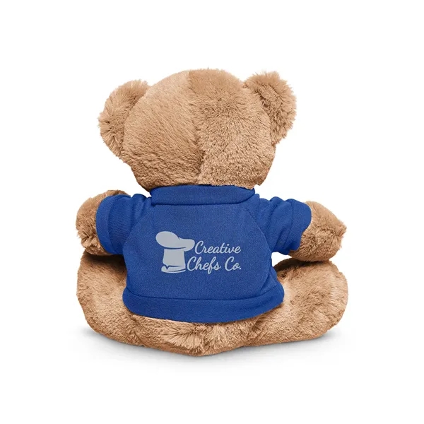 7" plush bear with t-shirt that's toy safety tested to ASTM... from ASI 79530 Prime Line