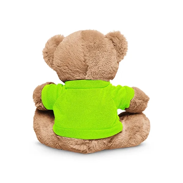 7" plush bear with t-shirt that's toy safety tested to ASTM... from ASI 79530 Prime Line