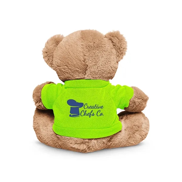 7" plush bear with t-shirt that's toy safety tested to ASTM... from ASI 79530 Prime Line