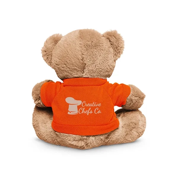 7" plush bear with t-shirt that's toy safety tested to ASTM... from ASI 79530 Prime Line