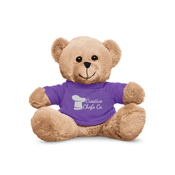 7" plush bear with t-shirt that's toy safety tested to ASTM... from ASI 79530 Prime Line