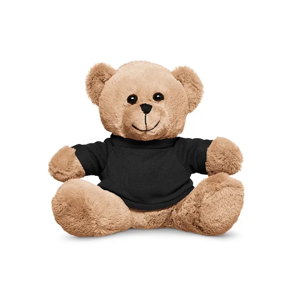 7" plush bear with t-shirt that's toy safety tested to ASTM... from ASI 79530 Prime Line
