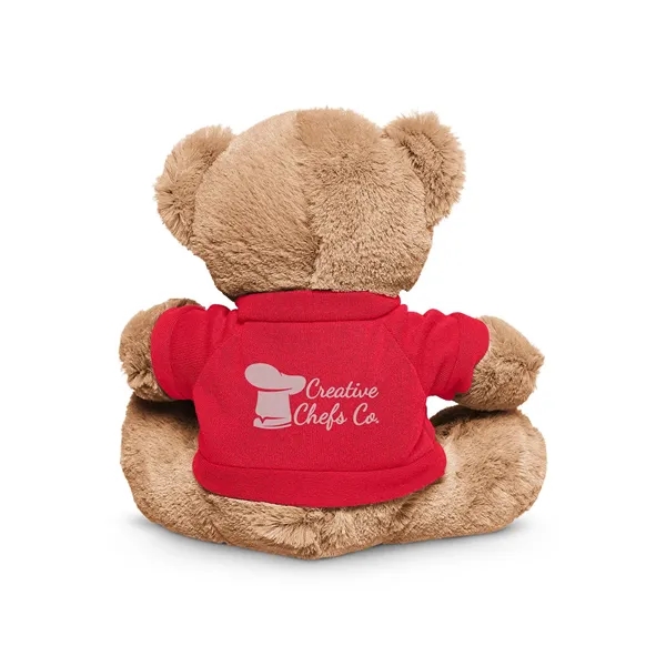 7" plush bear with t-shirt that's toy safety tested to ASTM... from ASI 79530 Prime Line