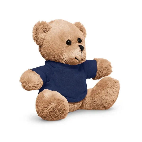 7" plush bear with t-shirt that's toy safety tested to ASTM... from ASI 79530 Prime Line