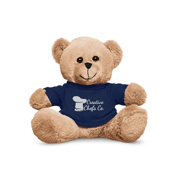 7" plush bear with t-shirt that's toy safety tested to ASTM... from ASI 79530 Prime Line