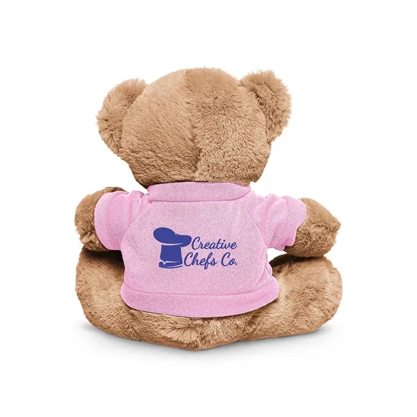 7" plush bear with t-shirt that's toy safety tested to ASTM... from ASI 79530 Prime Line
