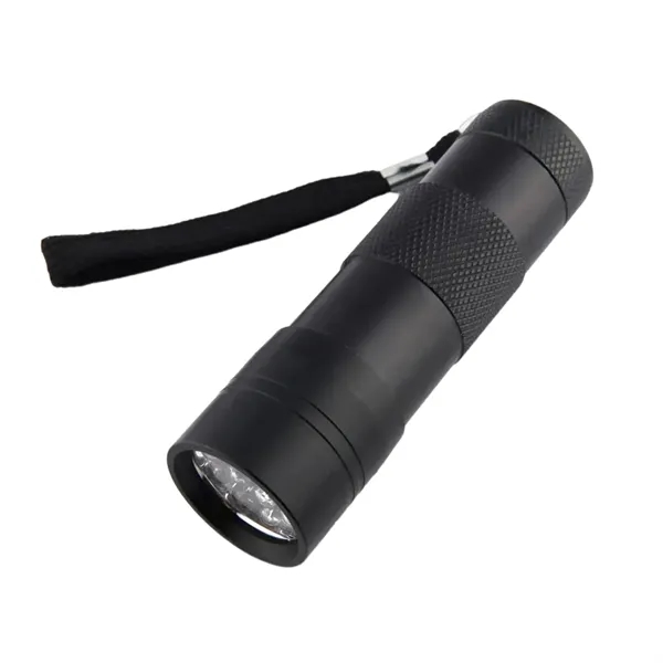 Aluminum alloy mini portable 12 LED flashlight with laser engraving on... from ASI 37218 Athena Promo (tm)