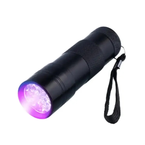 Aluminum alloy mini portable 12 LED flashlight with laser engraving on... from ASI 37218 Athena Promo (tm)