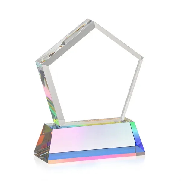 The Genosee VividPrint™ Award is a sparkling faceted extra-thick Optical Crystal... from ASI 84592 St Regis Group / St Regis