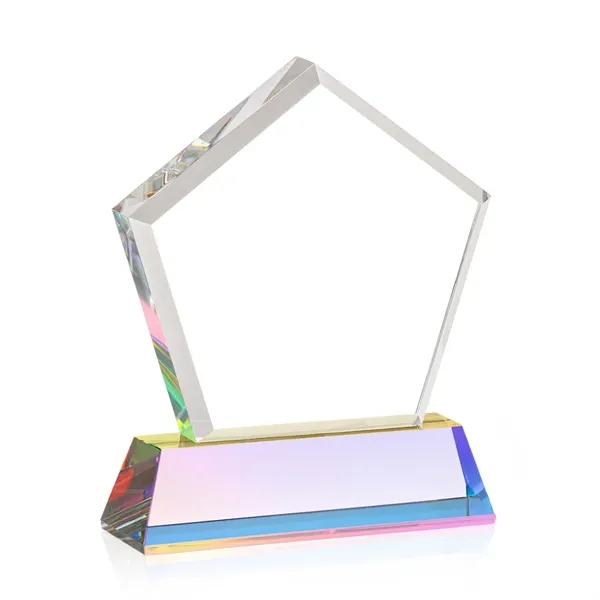 The Genosee VividPrint™ Award is a sparkling faceted extra-thick Optical Crystal... from ASI 84592 St Regis Group / St Regis