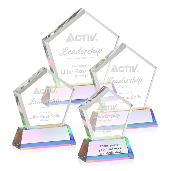 The Genosee Award on Base features a sparkling faceted extra-thick Optical... from ASI 84592 St Regis Group / St Regis