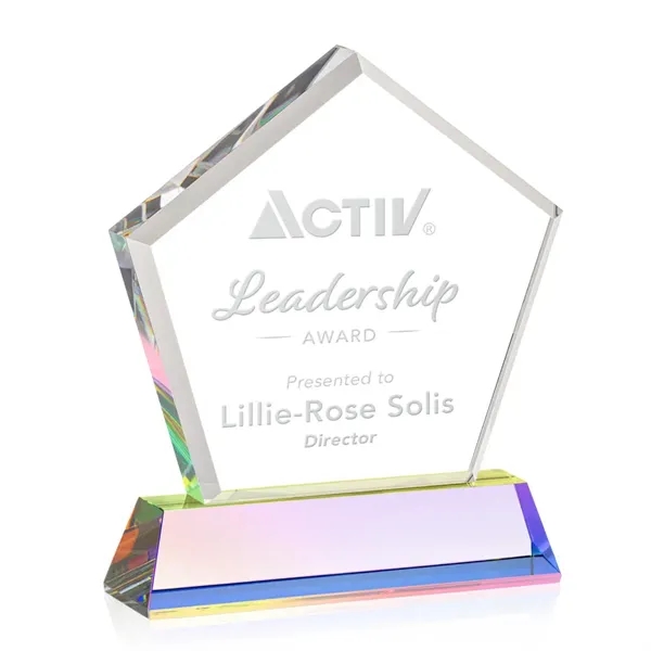 The Genosee Award on Base features a sparkling faceted extra-thick Optical... from ASI 84592 St Regis Group / St Regis