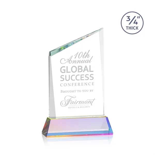 The Scarsdale Starfire Crystal Award features a sparkling 3/4" thick faceted... from ASI 84592 St Regis Group / St Regis