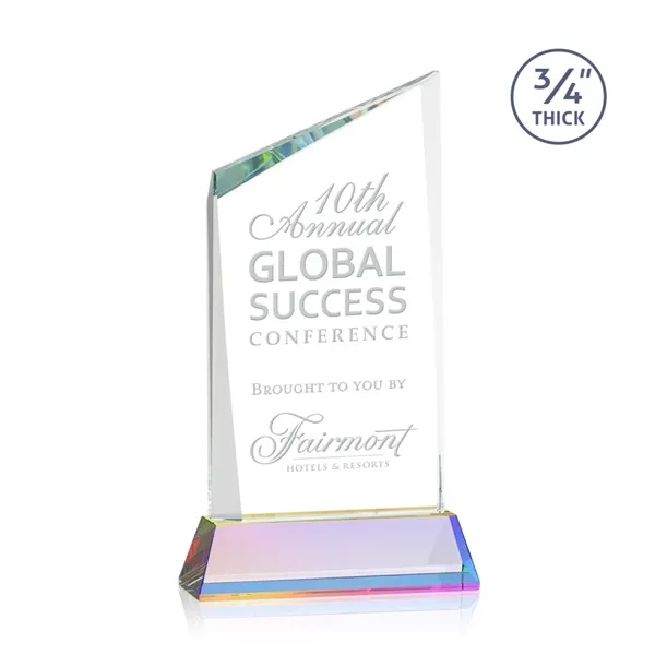 The Scarsdale Starfire Crystal Award features a sparkling 3/4" thick faceted... from ASI 84592 St Regis Group / St Regis