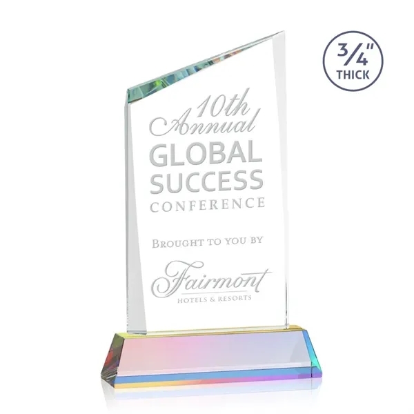 The Scarsdale Starfire Crystal Award features a sparkling 3/4" thick faceted... from ASI 84592 St Regis Group / St Regis