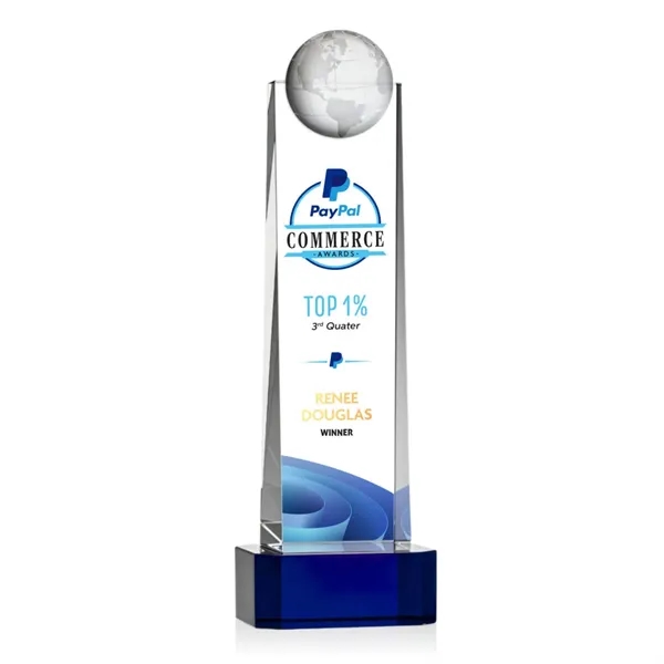 Sherbourne Globe VividPrint™ Award - Blue... from ASI 84592 St Regis Group / St Regis
