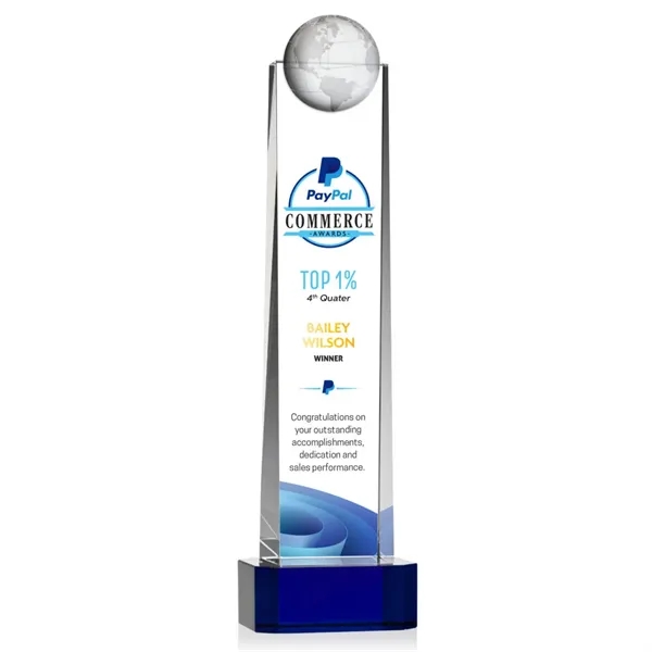 Sherbourne Globe VividPrint™ Award - Blue... from ASI 84592 St Regis Group / St Regis
