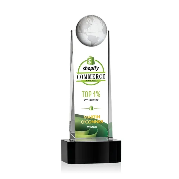 Sherbourne Globe VividPrint™ Award - Black... from ASI 84592 St Regis Group / St Regis