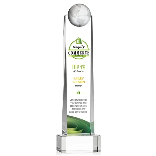 Sherbourne Globe VividPrint™ Award - Clear... from ASI 84592 St Regis Group / St Regis