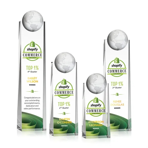 Sherbourne Globe VividPrint™ Award... from ASI 84592 St Regis Group / St Regis