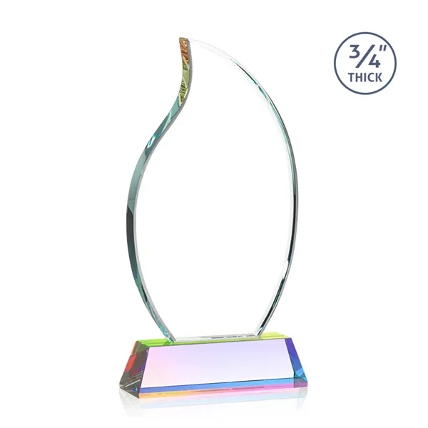 The Croydon VividPrint™ award features an elegant 3/4" thick Starfire Crystal... from ASI 84592 St Regis Group / St Regis