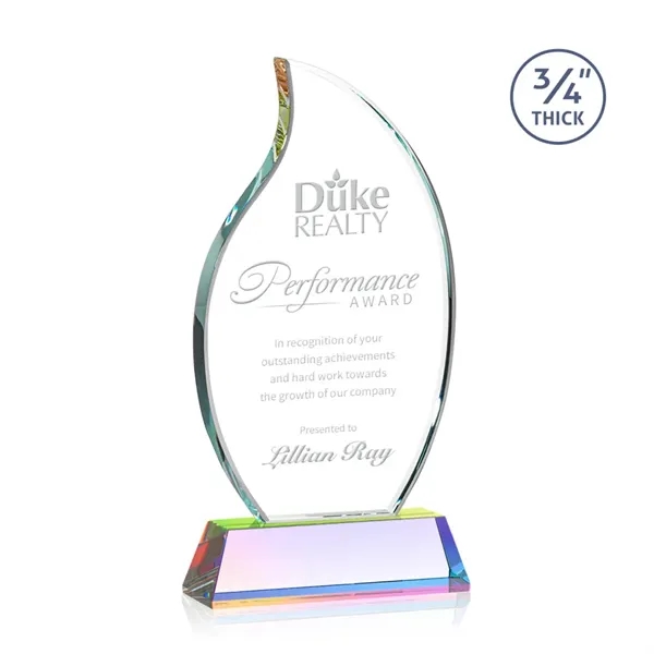 The Croydon award features a beautiful 3/4" thick Starfire Crystal to... from ASI 84592 St Regis Group / St Regis