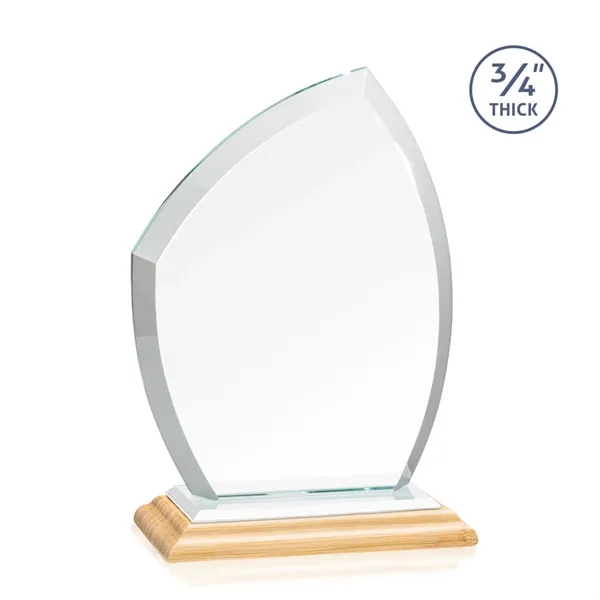 Daltry VividPrint™ Award on Bamboo Base - White... from ASI 84592 St Regis Group / St Regis