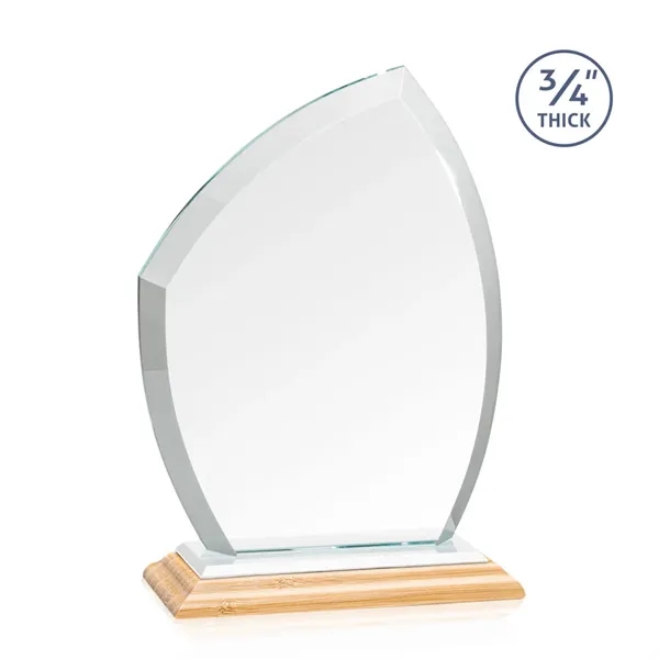Daltry Award on Bamboo Base - White... from ASI 84592 St Regis Group / St Regis