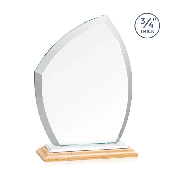 Daltry Award on Bamboo Base - White... from ASI 84592 St Regis Group / St Regis