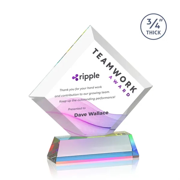 The Belaire Starfire Crystal Award in 0.75” thick is an eye-catching... from ASI 84592 St Regis Group / St Regis