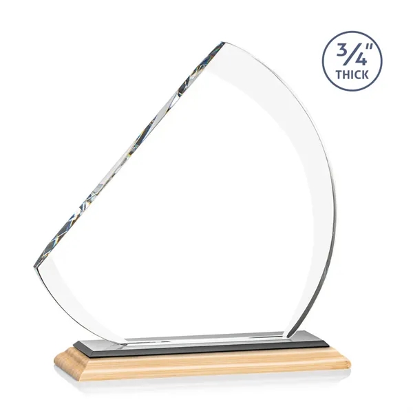 The contemporary Nantucket Award is made from thick 3/4" Starfire Crystal... from ASI 84592 St Regis Group / St Regis