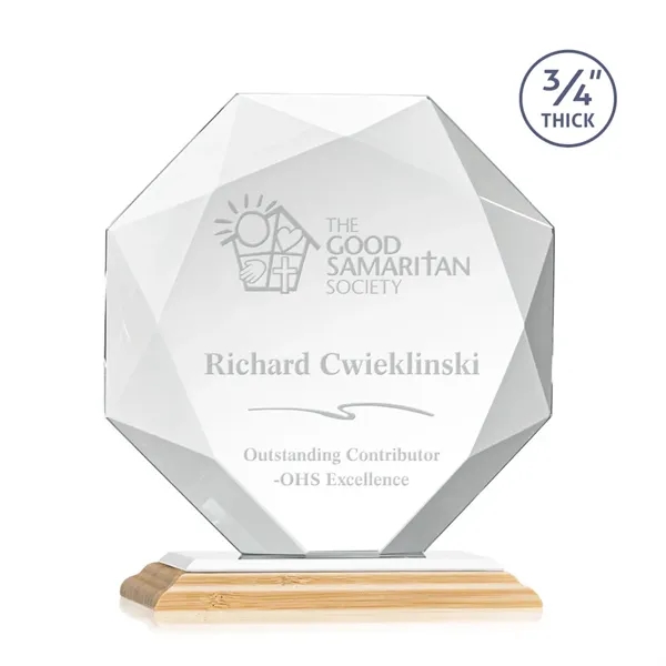 The Bradford Award is a spectacular Multifaceted **0.75" Thick** Starfire Octagonal... from ASI 84592 St Regis Group / St Regis