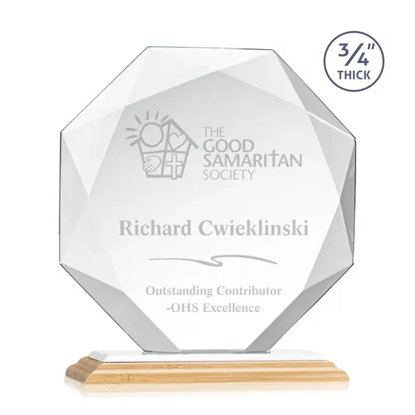 The Bradford Award is a spectacular Multifaceted **0.75" Thick** Starfire Octagonal... from ASI 84592 St Regis Group / St Regis