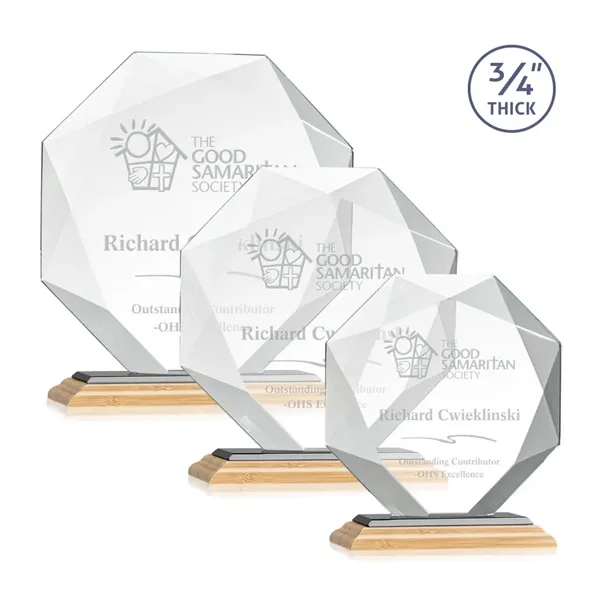 The Bradford Award is a spectacular Multifaceted **0.75" Thick** Starfire Octagonal... from ASI 84592 St Regis Group / St Regis