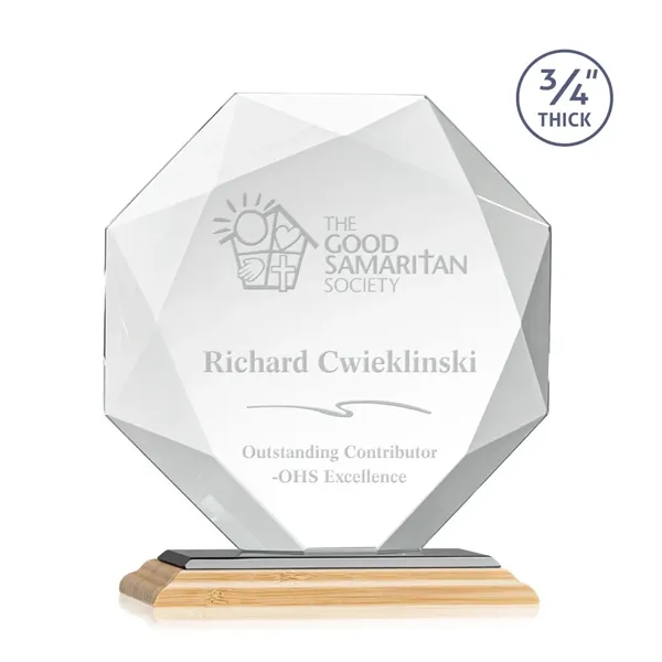 The Bradford Award is a spectacular Multifaceted **0.75" Thick** Starfire Octagonal... from ASI 84592 St Regis Group / St Regis