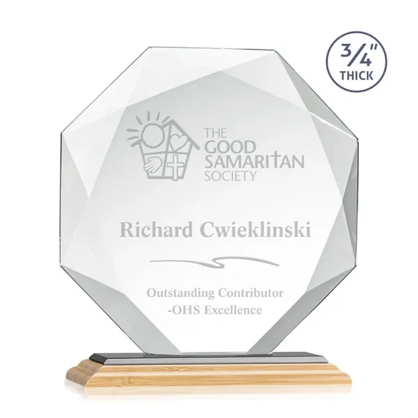 The Bradford Award is a spectacular Multifaceted **0.75" Thick** Starfire Octagonal... from ASI 84592 St Regis Group / St Regis