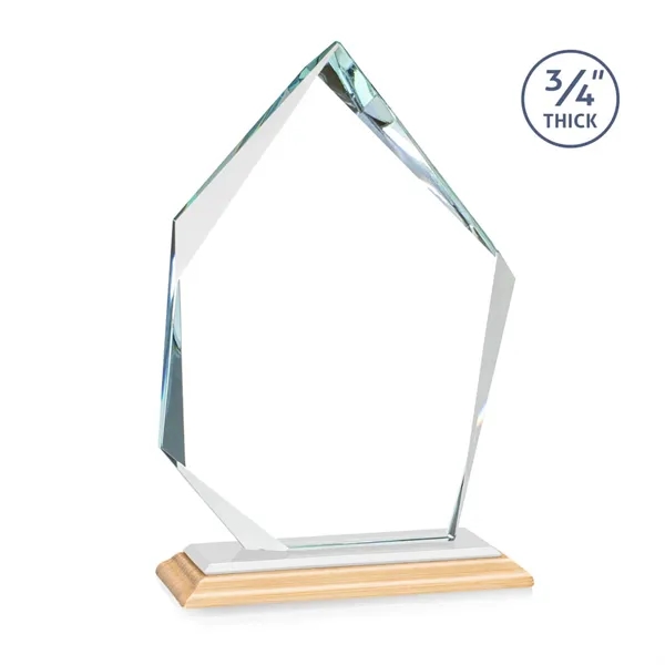 The Deerhurst VividPrint™ Ice Peak Award on Bamboo Base features **3/4"... from ASI 84592 St Regis Group / St Regis
