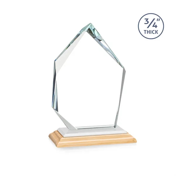 The Deerhurst Ice Peak on Bamboo Base features deep intricate bevels... from ASI 84592 St Regis Group / St Regis